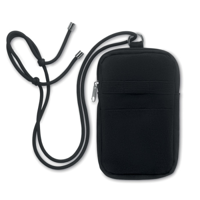 Picture of CROSS BODY SMARTPHONE BAG in Black