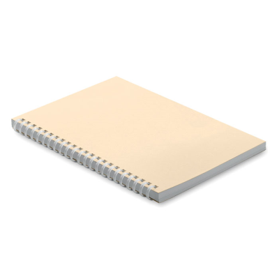 Picture of A5 RECYCLED CARTON NOTE BOOK in Brown