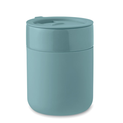 Picture of CERAMIC POTTERY TUMBLER 330 ML in Blue.