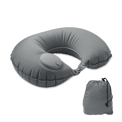 Picture of FAST INFLATABLE TRAVEL PILLOW in Grey