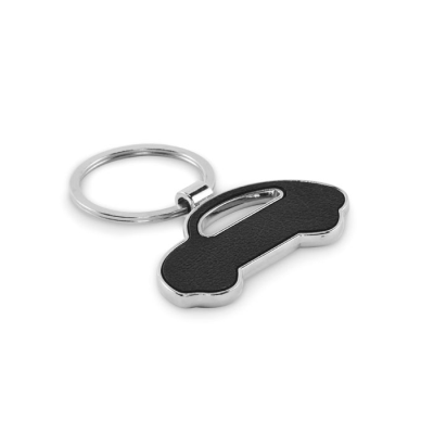 Picture of CAR SHAPE KEYRING in Black