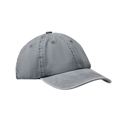 Picture of 6 PANEL BASEBALL CAP 265 GR & M² in Grey