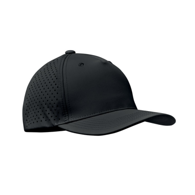 Picture of 5 PANEL BASEBALL CAP 130 GR & M² in Black