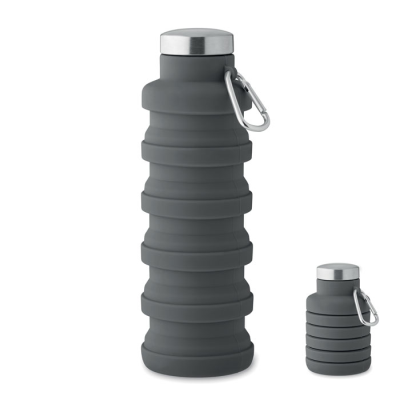 Picture of COLLAPSIBLE BOTTLE 500ML in Grey.