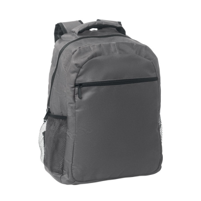 Picture of 600D RPET BACKPACK RUCKSACK TROLLEY in Grey.