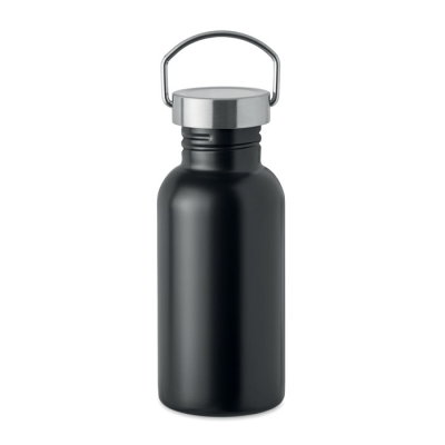 Picture of SINGLE WALL BOTTLE 500 ML in Black.