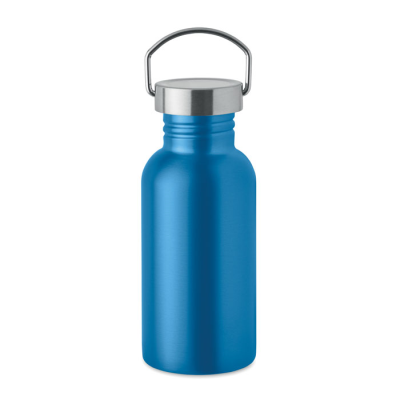 Picture of SINGLE WALL BOTTLE 500 ML in Blue.