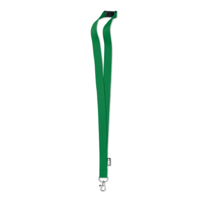 Picture of LANYARD in RPET 20 Mm in Green.