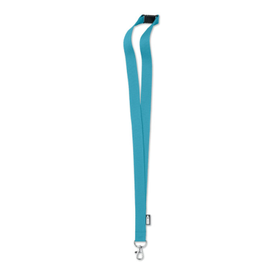 Picture of LANYARD in RPET 20 Mm in Blue