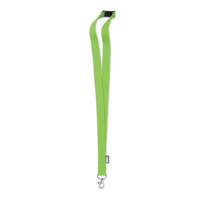 Picture of LANYARD in RPET 20 Mm in Green