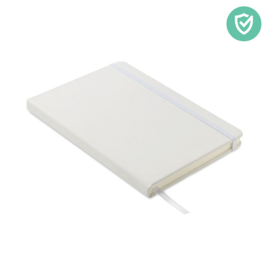 Picture of A5 ANTIBACTERIAL NOTE BOOK in White