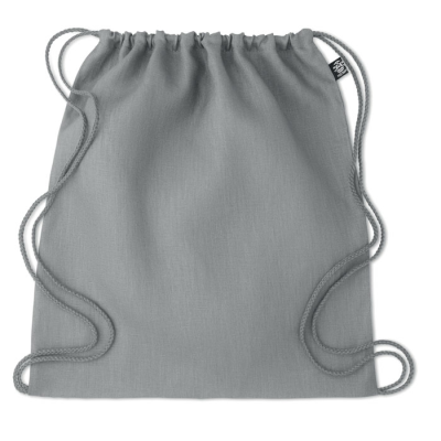 Picture of HEMP DRAWSTRING BAG 200 GR & M² in Grey