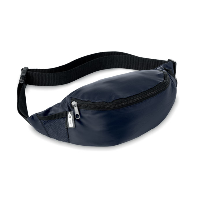 Picture of 210D RPET FANNY BAG in Blue.