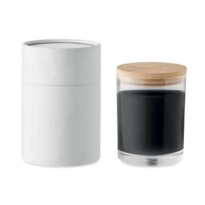 Picture of VANILLA FRAGRANCE CANDLE in Black.