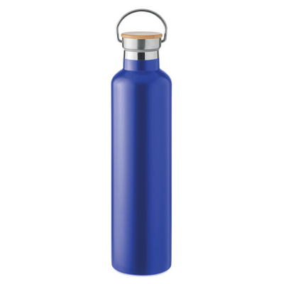 Picture of DOUBLE WALL FLASK 1L in Blue