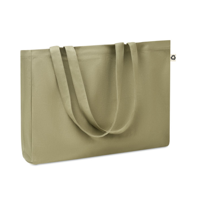 Picture of CANVAS RECYCLED BAG 280G in Green