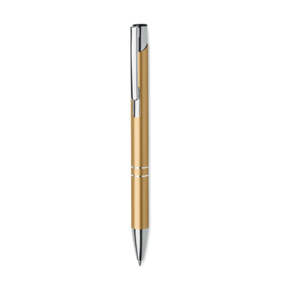 Picture of RECYCLED ALUMINIUM METAL BALL PEN in Gold