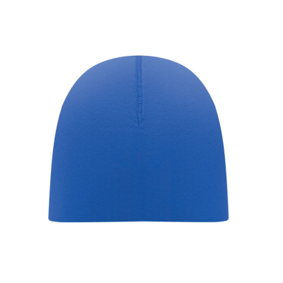 Picture of UNISEX BEANIE in Cotton in Blue.