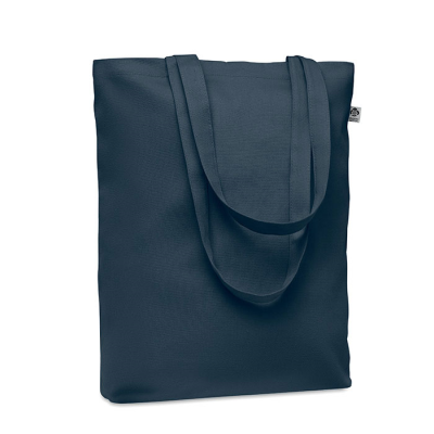 Picture of CANVAS SHOPPER TOTE BAG 270 GR_&_M² in Blue