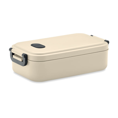 Picture of RECYCLED PP LUNCH BOX 800 ML in Brown.