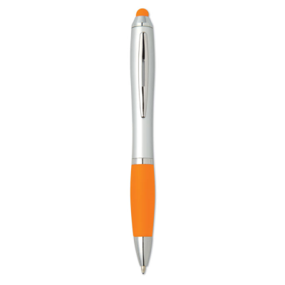 STYLUS BALL PEN in Orange.