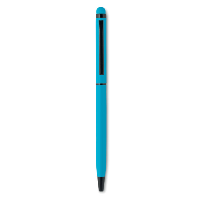 TWIST STYLUS PEN in Turquoise.