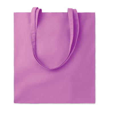 Picture of 140 GR & M² COTTON SHOPPER TOTE BAG in Purple