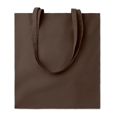 Picture of 140 GR & M² COTTON SHOPPER TOTE BAG in Brown