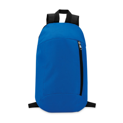 Picture of BACKPACK RUCKSACK with Front Pocket in Blue.