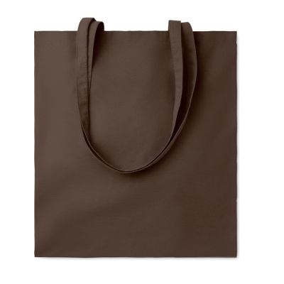 Picture of 180GR_&_M² COTTON SHOPPER TOTE BAG in Brown