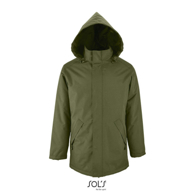 Picture of ROBYN UNISEX JACKET PADDED in Green.