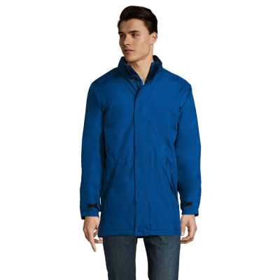 Picture of ROBYN UNISEX JACKET PADDED in Blue.