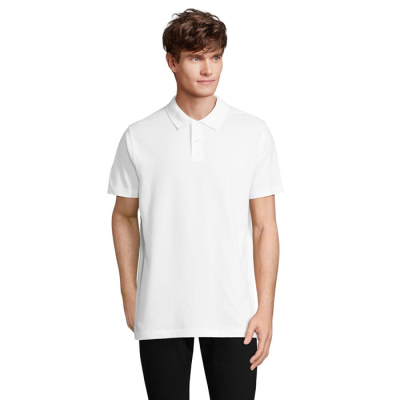 Picture of PULSE UNISEX POLO in White