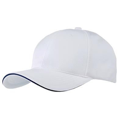 Picture of AIRTEX MESH SPORTS BASEBALL CAP in White-navy.