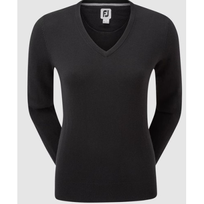 Picture of FJ (FOOTJOY) WOMENS WOOL BLEND V-NECK GOLF PULLOVER 