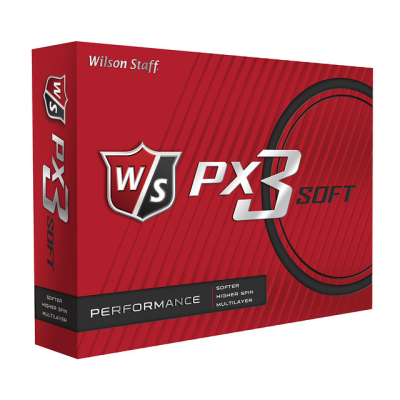 Picture of WILSON PX3 SOFT PRINTED GOLF BALL