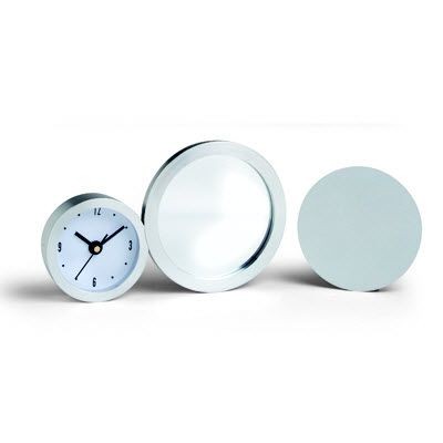 Picture of METAL DESK CLOCK with Mirror.