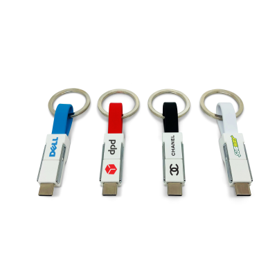 Picture of 3-IN-1 KEYRING CHARGER CABLE.