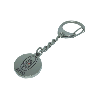 Picture of CAPTIVE TROLLEY COIN KEYRINGS.