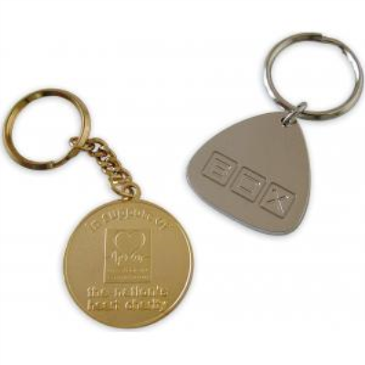 Picture of METAL RELIEF KEYRINGS.