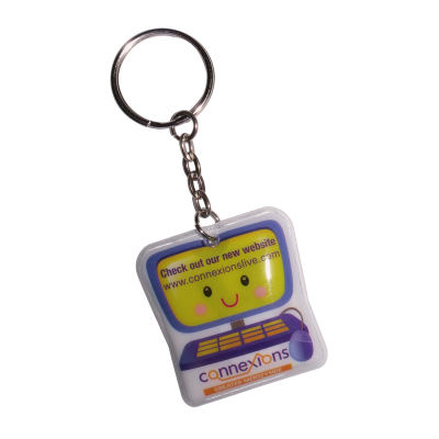 Picture of PVC TORCH KEYRINGS.