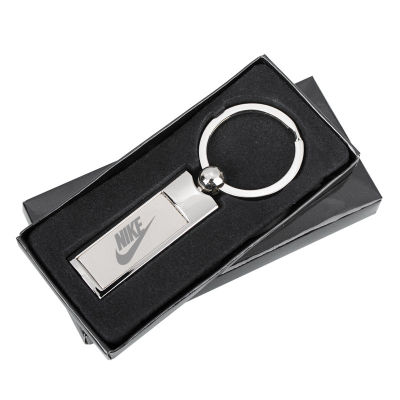 Picture of RECTANGULAR EXECUTIVE KEYRING.