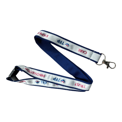 Picture of SATIN APPLIQUE LANYARD