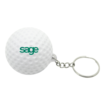 Picture of STRESS GOLF BALL KEYRING.