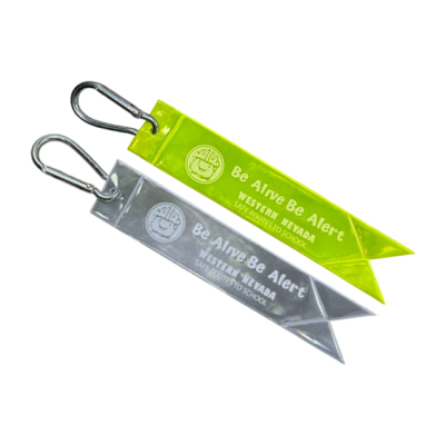 Picture of TAG REFLECTIVE KEYRING