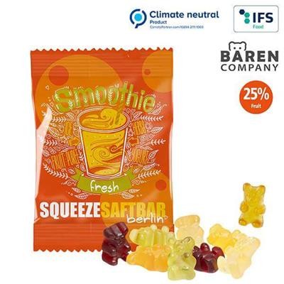 Picture of FRUIT JUICE JELLY BEARS - ECO BAGS.