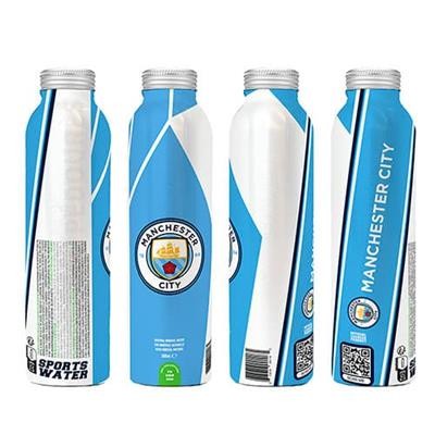 Picture of ALUMINIUM WATER BOTTLE with Natural Spring Water.