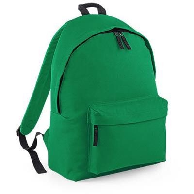 Picture of ADLINGTON 600D POLYESTER BACKPACK RUCKSACK in Green.