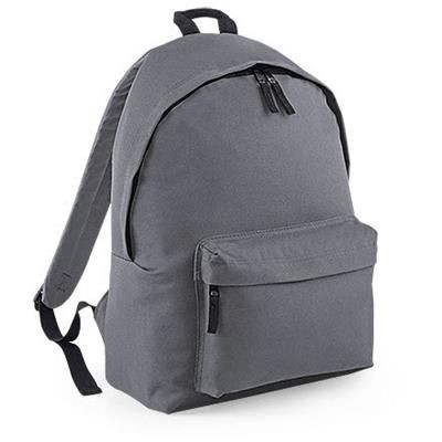 Picture of ADLINGTON 600D POLYESTER BACKPACK RUCKSACK in Grey.