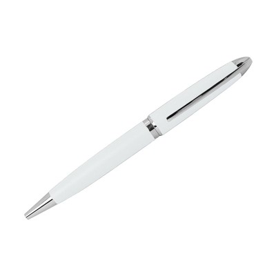 Picture of MERCURY METAL BALL PEN in White